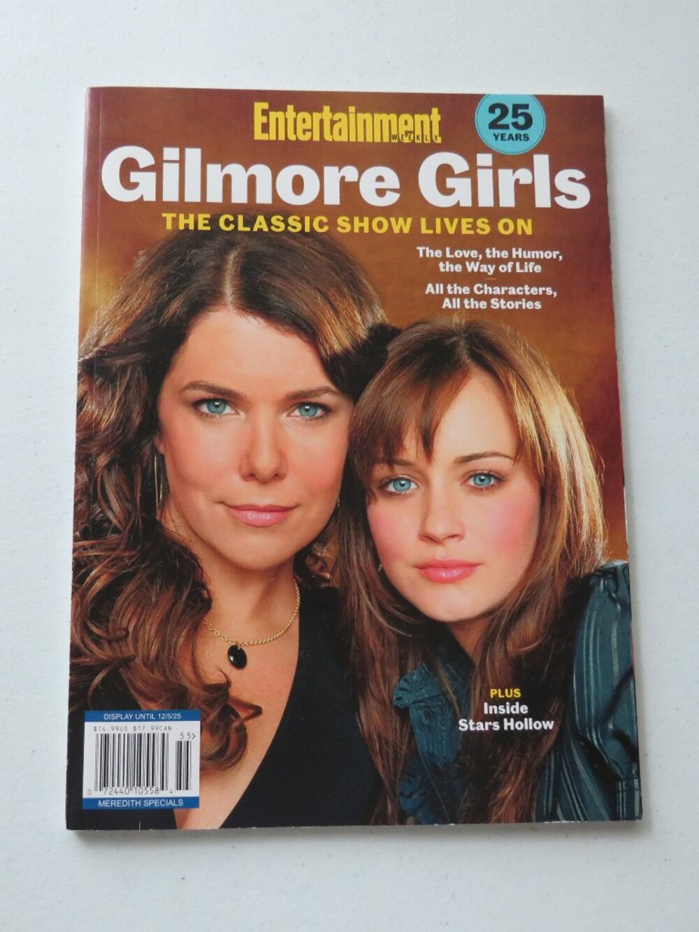 Gilmore Girls Entertainment Weekly Magazine The Classic Show Lives On 25 Years